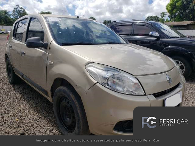 RENAULT SANDERO AUTENTIQUE 1.0 16V HI-FLEX 12/12